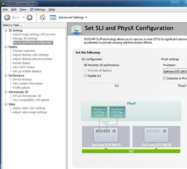 Nvidia sli online compatible